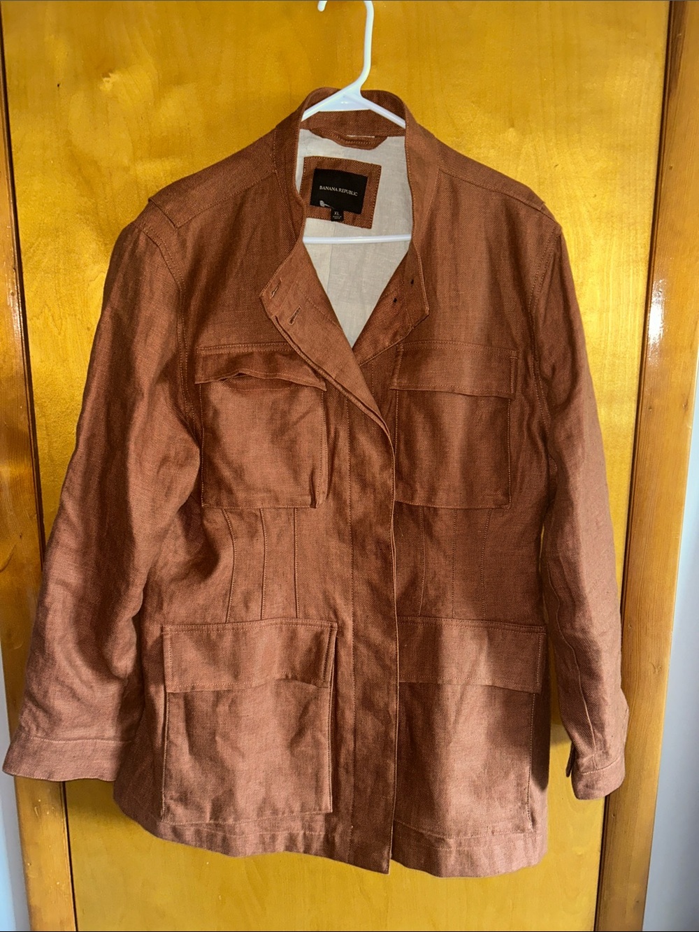 Banana Republic men’s  Utility Jacket - Rust